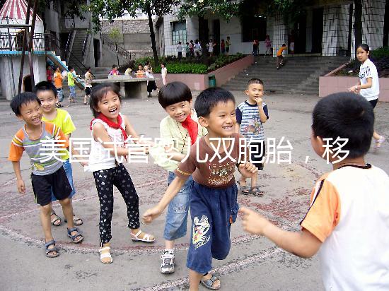 美國試管嬰兒雙胞胎，移植幾顆胚胎把握最大？有多大？