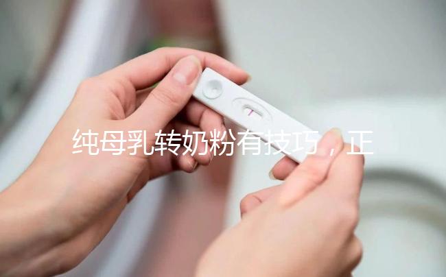 純母乳轉(zhuǎn)奶粉有技巧，正確喂養(yǎng)可避免惡心、嘔吐