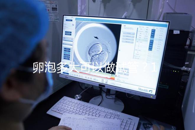 卵泡多大可以做試管？18可用,大小越接近22mm質(zhì)量最好