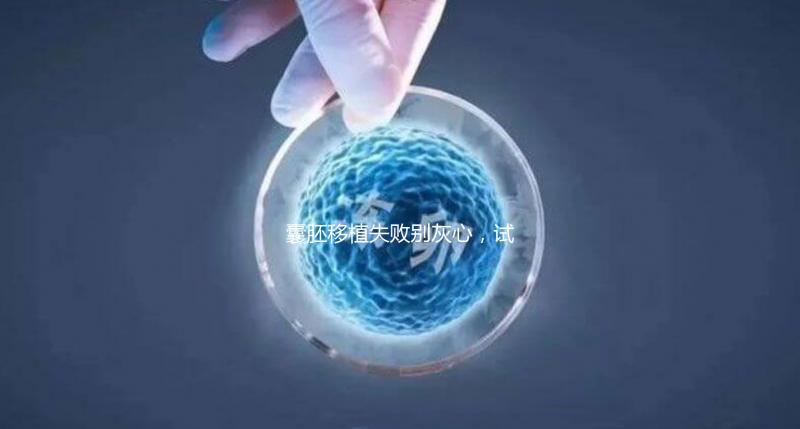 囊胚移植失敗別灰心，試管二次移植、取卵時(shí)間來(lái)了