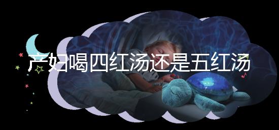 產婦喝四紅湯還是五紅湯？兩者區別大對比