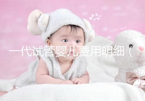一代試管嬰兒費用明細(xì)(一代試管嬰兒費用明細(xì)濱州)