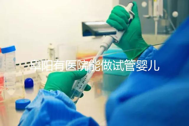 阜陽有醫院能做試管嬰兒嗎，做一次大概要花多少錢？