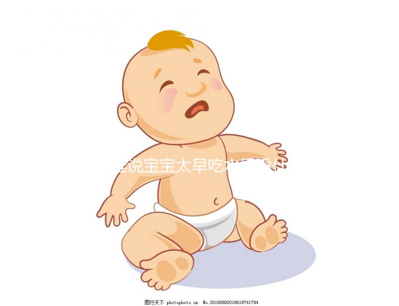 誰說寶寶太早吃水果沒什么關系，別體重超標、不長牙才后悔