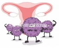 45歲別糾結試管雙胞胎幾率與風險了，身體條件不達標=空想