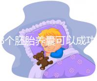 18個胚胎養(yǎng)囊可以成功幾個因人而異，僅3個就要找原因了